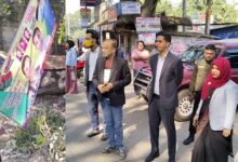 Photo of নির্বাচনী ব্যানার–ফেস্টুন অপসারণে প্রশাসনের অভিযান